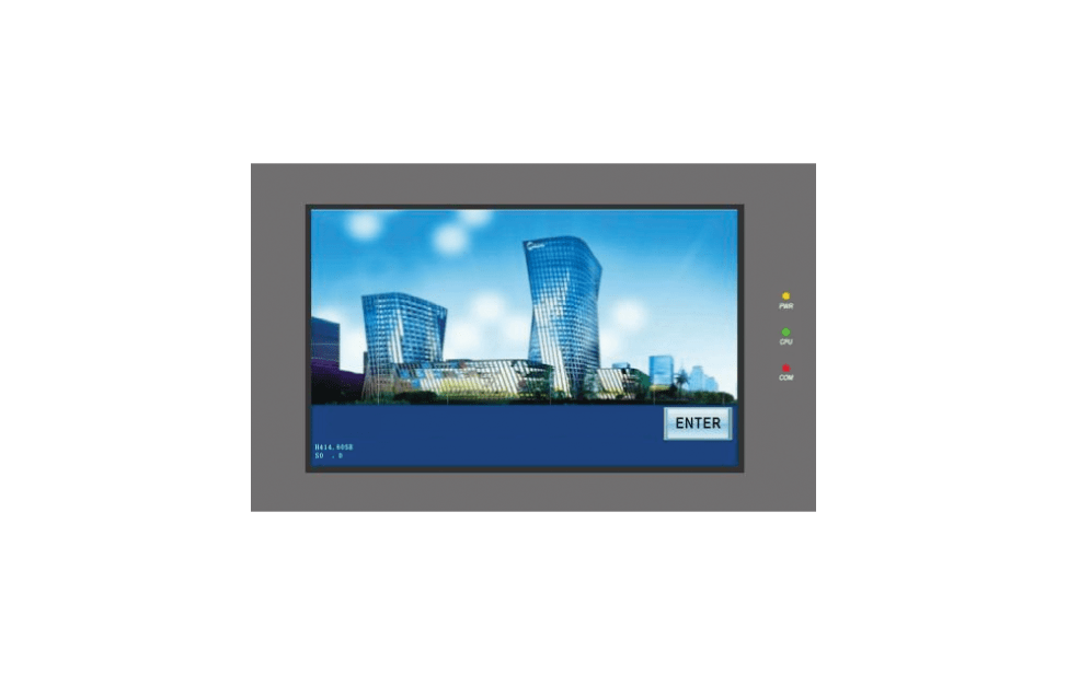 Встроенный контроллер с цветным LCD Touch Screen-экраном. Иллюстрация